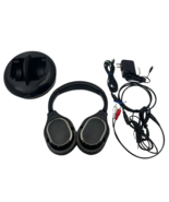 iLive IAHRF79B RF Wireless RF Headphones with Charging Dock TV Audio​ Sound - $22.46