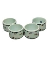 Vtg Porcelain Napkin Rings Set of 4 Princess House Heritage Blossom Dinn... - £11.76 GBP