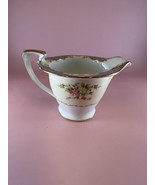 Noritake Japan Creamer Morimura White Cream Floral Gold Trim 3” - $372.27 MXN