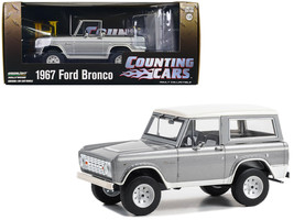 1967 Ford Bronco Silver Metallic w White Top Counting Cars 2012-Present ... - £34.48 GBP