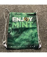 Mint Cannabis Dispensary Swag Promo Tote Bag Back Pack Enjoy Mint 15”x12” - $8.95