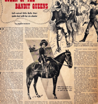 1950 Belle Starr Queen Of The Bandits Article Old West Outlaws Oklahoma ... - €21,56 EUR