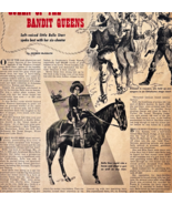 1950 Belle Starr Queen Of The Bandits Article Old West Outlaws Oklahoma ... - $463.47 MXN 1950 Belle Starr Queen Of The Bandits Article Old West Outlaws Oklahoma ... - $463.47 MXN