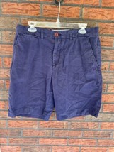 Tommy Hilfiger Classic Fit Shorts 34 Blue 5 Pocket Chino Casual Golf 100% Cotton - £9.93 GBP