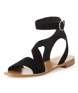 Prada sandals asymmetrical strap flats black suede ankle wrap sz 35.5  $... - €333,42 EUR Prada sandals asymmetrical strap flats black suede ankle wrap sz 35.5  $... - €333,42 EUR