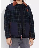 Coach Quilted Plaid Patchwork Hunter Jacket Blue/Green/Brown Mens Sz 2XL... - $6,290.01 MXN