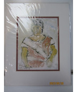 Sidnee Livingston ARTIST QUEEN LILI&#39;UOKALANI  Limited Edition PRINT Artwork - £7.92 GBP