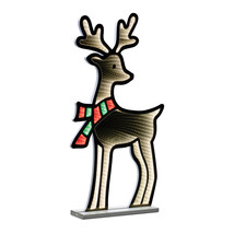 Deer with Scarf Ekkolight 33&quot;H - $123.31