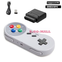 Wireless Gamepad For Super Nintendo Entertainment System/Super Famicom Pc Mac - £26.50 GBP