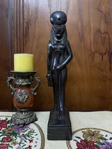 Ancient Egyptian Antiques Goddess Sekhmet Statue Healing Stone Figure Egypt BC - £151.05 GBP