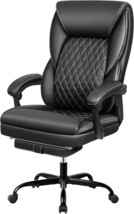 Office Chair, Big And Tall Office Chair Executive Office Chair With Foot... - $207.95