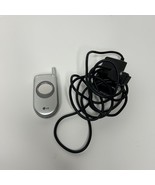 LG MIRROR 1300i FLIP FLOP Mobile CELL PHONE Wireless 2G GSM RARE CELLULAR - $703.08 MXN