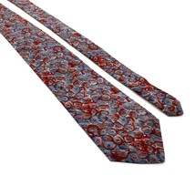 Buckingham Mens Necktie Vintage Accessory Office Work Casual Dad Gift Blueberry - £10.63 GBP