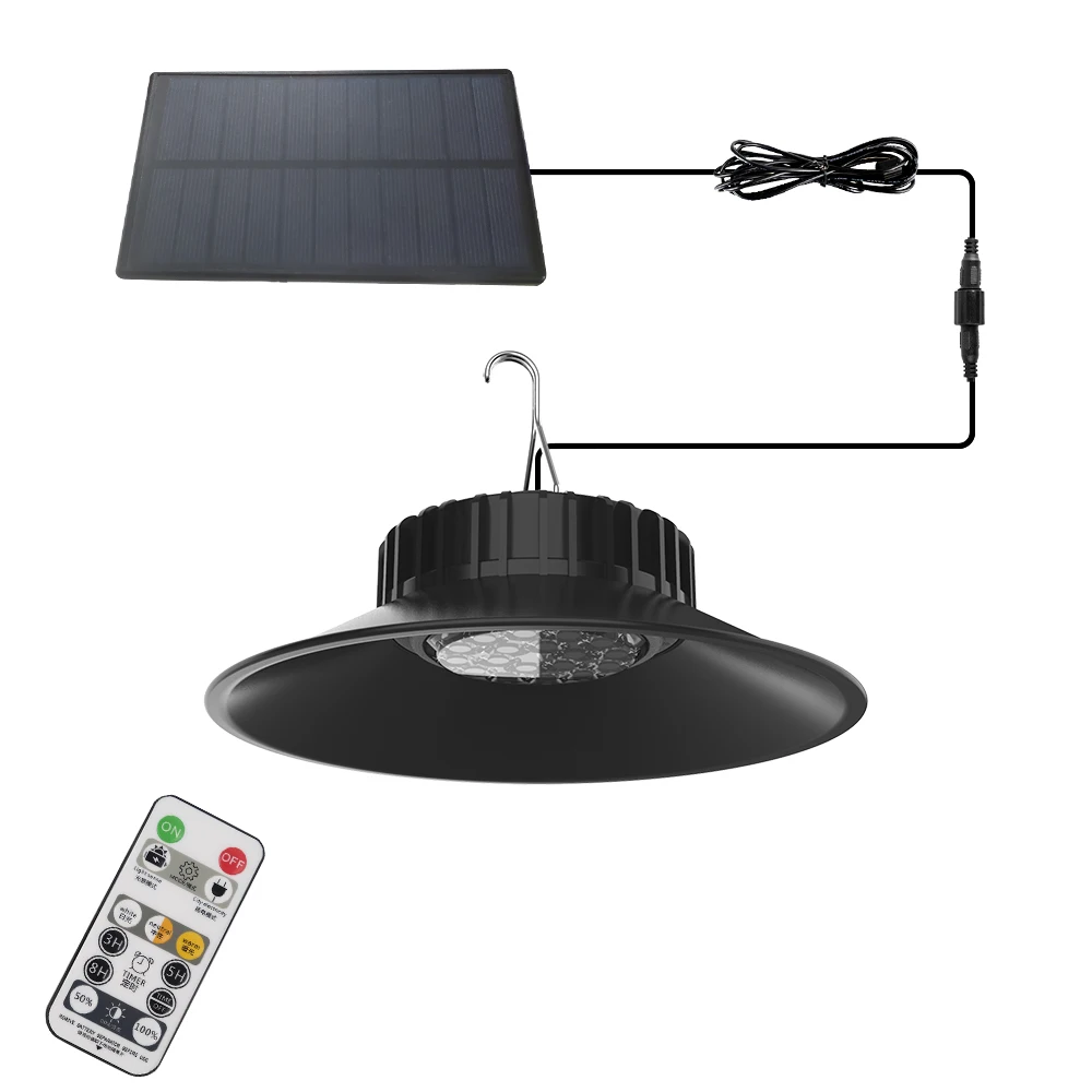 1PC/2PCS Solar Chandelier Outdoor IP65 Waterproof LED Lamp Pendant Light Decorat - £180.98 GBP