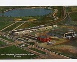 Cheyenne Transcontinental Airport Wyoming Postcard - $11.88