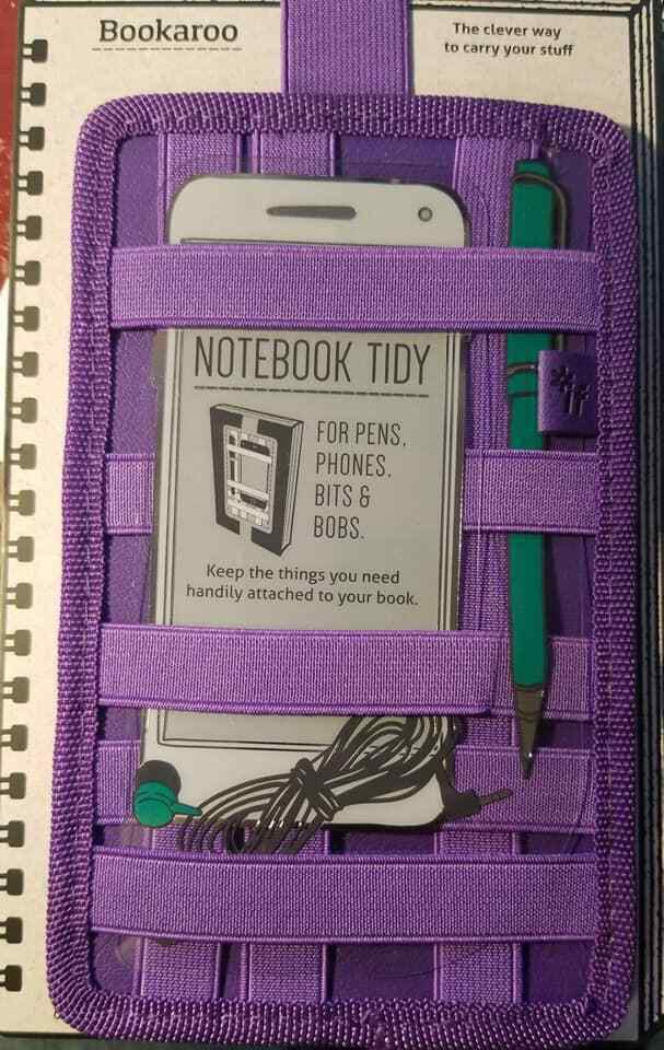 Bookaroo Notebook Tidy - Purple (LOC BK-4) Item image 2
