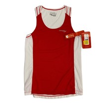 Saucony Womens Hydralite Red White Wicking Sleeveless Tank Size XS 80814... - £11.94 GBP