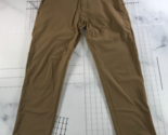 Lululemon Pants Mens 33 Brown Straight Leg High Rise Zip Fly Stretch - £40.42 GBP