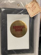 Crafter's Pride Address Book 5 3/4" X 7 3/4" w/Free 14 Count Vinyl-Weave... - $11.99