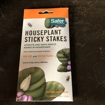 Safer Brand House Plant Sticky Houseplant Stakes 1 Pack of 7 - $6.76 CAD