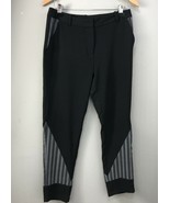 Peter Pilotto for Target Pants Black Stripe Detail Stretch Straight Leg ... - £9.93 GBP