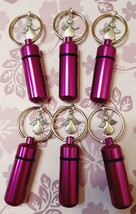 C3 Mini,Cremation Jewelry,Memorial Urn,Purple Rain,Cremation Urn,Small Key Chain - $11.30