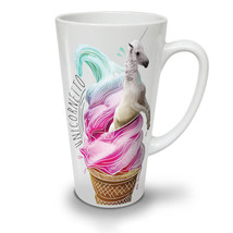 Unicorn Ice-Cream NEW White Tea Coffee Latte Mug 12 17 oz | Wellcoda - £18.30 GBP+