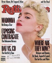 VINTAGE Sep 10 1987 Rolling Stone Magazine #508 Madonna Def Leppard - $29.69