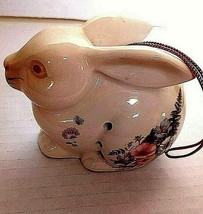 Vintage Fern Takahashi ,San Francisco/ Japan Bunny Ceramic Potpourri Holder - £22.84 GBP