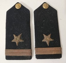 Original Vintage Us Navy Ensign Line Officer Shoulder Boards Ww2 Or Pre-ww2 - £8.81 GBP