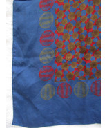 Atom Cluster Quantum Dot Print Silk Twill Scarf Made in ENGLAND Vintage ... - £22.41 GBP