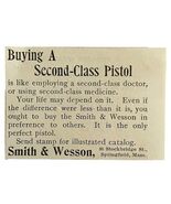 Smith And Wesson Guns 1894 Advertisement Victorian Pistols Firearms ADBN1aa - $364.86 MXN