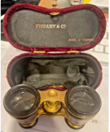 Pair Of Tiffany &amp; Co Gilded Age Antique Opera Glasses In Original Velvet... - $490.53