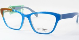 Jonathan Cate Usa Pandora BLU/BRN Blue /Brown Hand Made Eyeglasses 51-18-140mm - £77.69 GBP