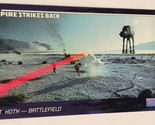 Empire Strikes Back Widevision Trading Card 1995 #38 Hoth Battlefield - $2.48