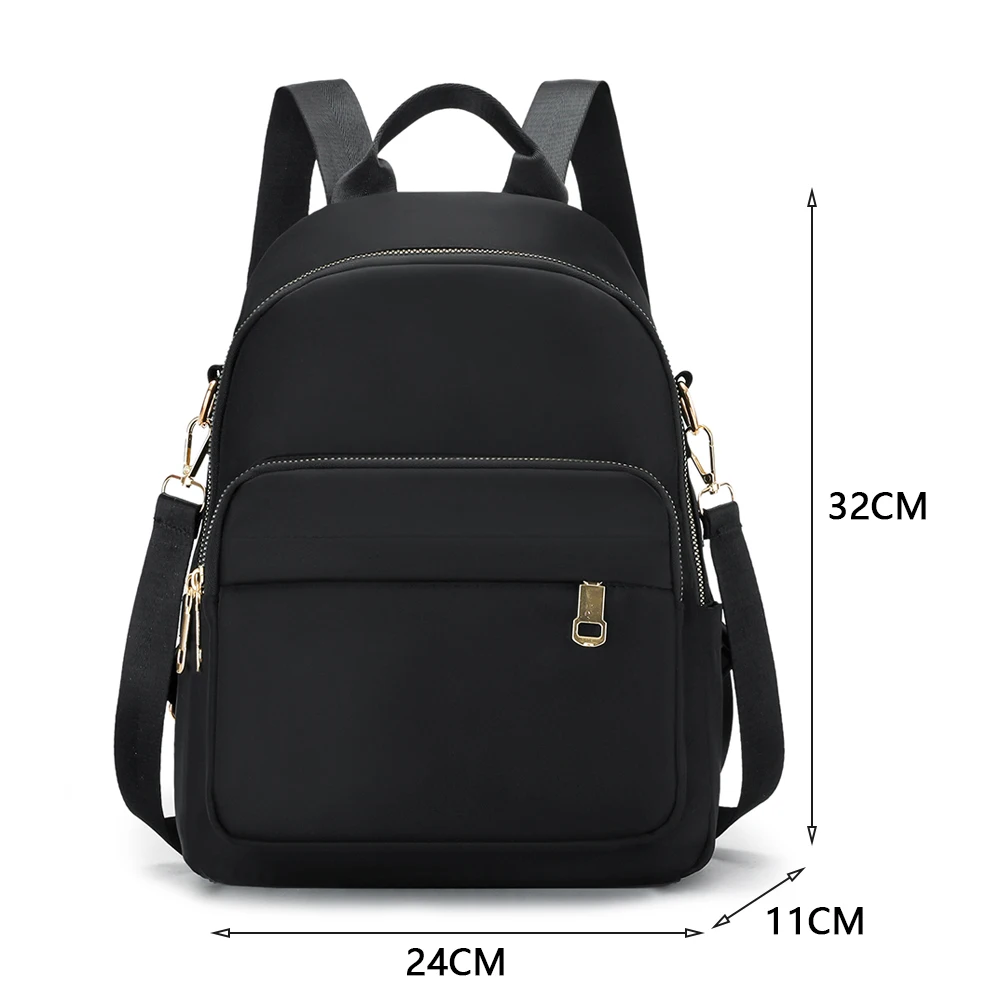 Backpack fashion solid color anti theft women bagpack stusents school bags female large thumb200