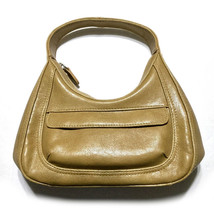 VTG Mini Purse Small Brown Vegan Leather Handbag Front Pocket Faux Leath... - $27.29