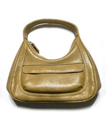 VTG Mini Purse Small Brown Vegan Leather Handbag Front Pocket Faux Leath... - £21.31 GBP