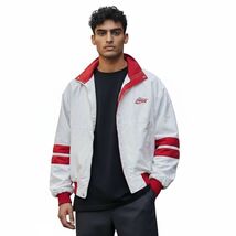 Vintage Swingster Coca Cola Track Jacket Red Stripes White Large L - €172,19 EUR