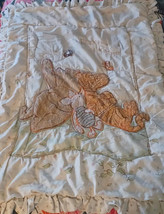 Classic Pooh Baby Comforter Quilt Blanket The Best Friends Pooh Piglet Tigger - £62.01 GBP