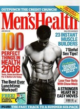 Men&#39;s Health Magazine - June 2008 - £3.04 GBP