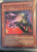 Twin-Headed Wolf LOD-008 Legacy of Darkness Yu-Gi-Oh! Moderately Played 1st - $0.99