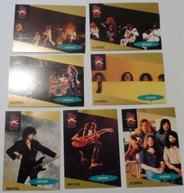 Led Zeppelin 7 Super Stars Collectible Musicards Legends Jimmy Page VG+ Plant - £14.98 GBP