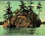 Devil&#39;s Oven Thousand Islands New York NY 1911 DB Postcard F11 - £2.10 GBP