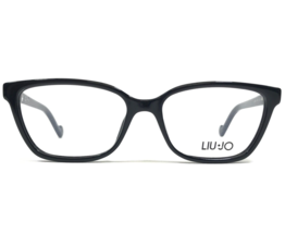 Liu Jo Eyeglasses Frames LJ2706 001 Black Blue Square Full Rim 51-15-140 - $41.86