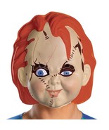 Disguise Official Childs Play Adult Chucky, Single Plastic Half Mask Cos... - £29.07 GBP