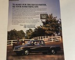 Toyota Xtracab Deluxe Trucks 1992 Vintage Print Ad Advertisement pa11 - £5.44 GBP