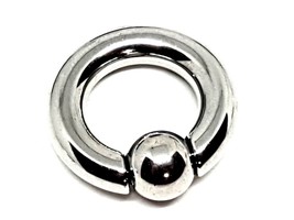Easy Fit Heavy 26mm Ring CBR Ring 4g (5mm) 10mm Ball Closure PA Prince Albert - £11.99 GBP