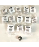 Lot of 13 Atlas Homewares 313-BRN Brushed Nickel Bronte Knob Drawer Pull... - $69.29