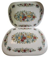 Corning Corelle SPICE OF LIFE Placemats Vinyl 8pc Set Mushrooms Veggies ... - $74.20